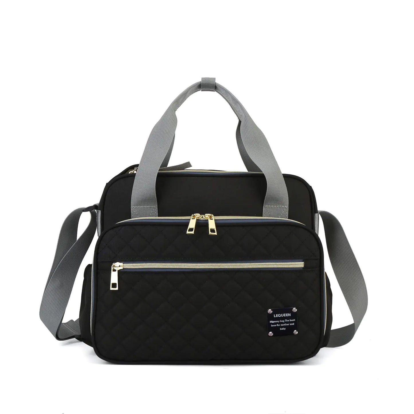 LEQUEEN Stylish Waterproof Multi-Function Mommy Bag