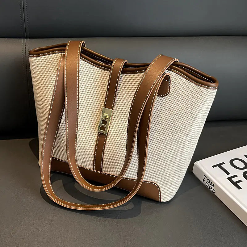 Large Capacity Retro Women's Tote Bag