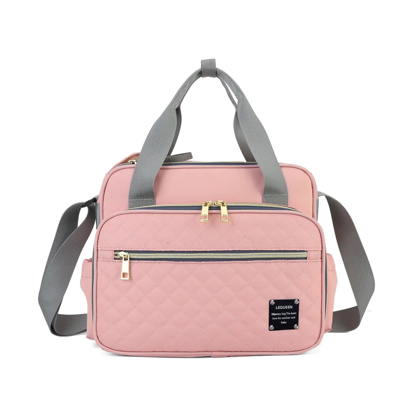 LEQUEEN Stylish Waterproof Multi-Function Mommy Bag