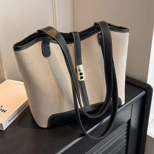 Large Capacity Retro Women's Tote Bag